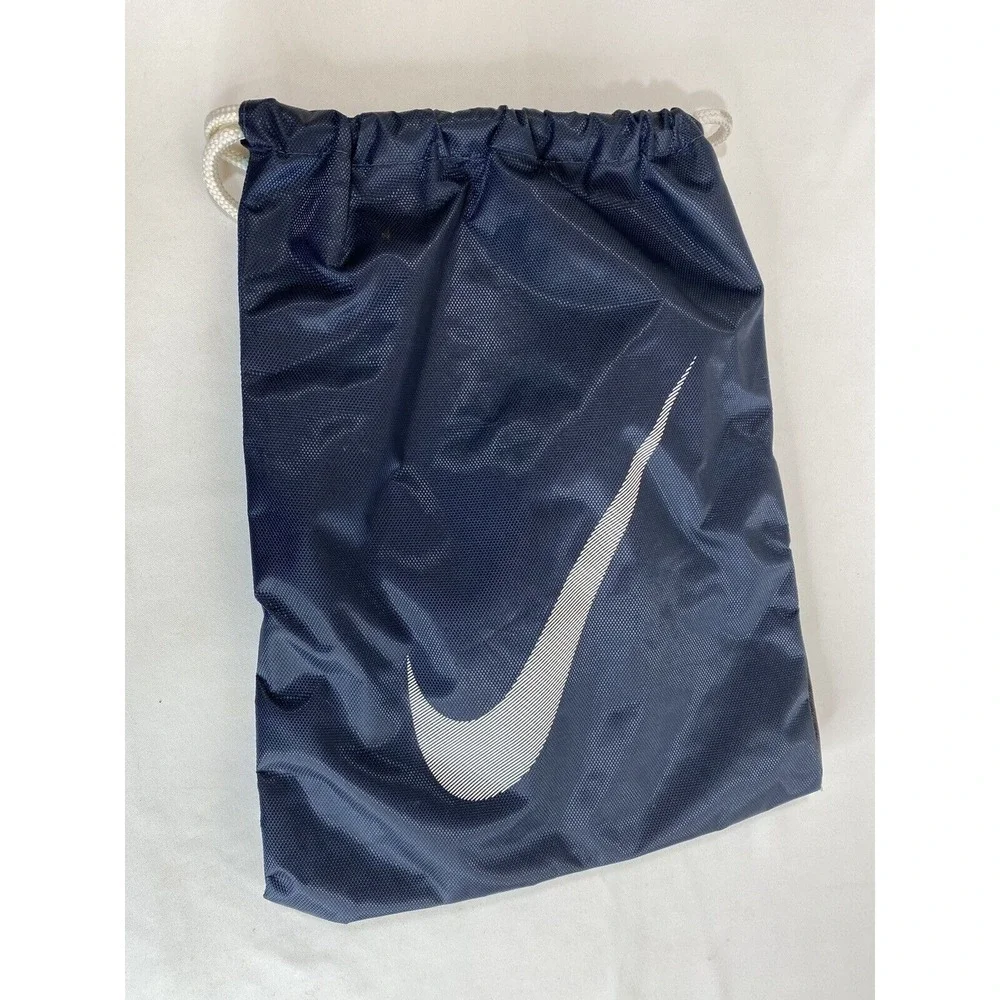 Nike‎ USA Soccer Drawstring Backpack Cinch Bag Black Gym 17x13